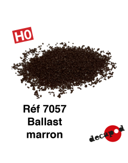 Ballast marron 500 ml HO Decapod 7057-Maketis