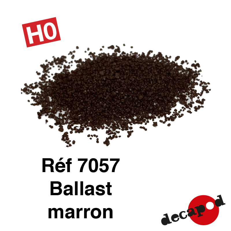 Ballast marron 500 ml HO Decapod 7057-Maketis