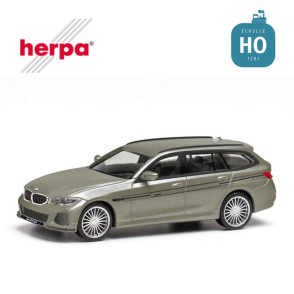 BMW Alpina B3 Touring gris métallisé HO Herpa 430906 - Maketis