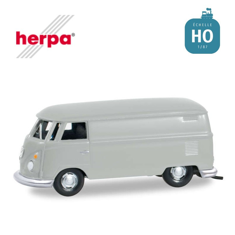 VW T1 Fourgon gris clair HO Herpa 090469-003