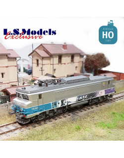 Locomotive BB15065 livrée En Voyage logo Casquette Ep V SNCF Analogique HO LS Models 10491 - Maketis