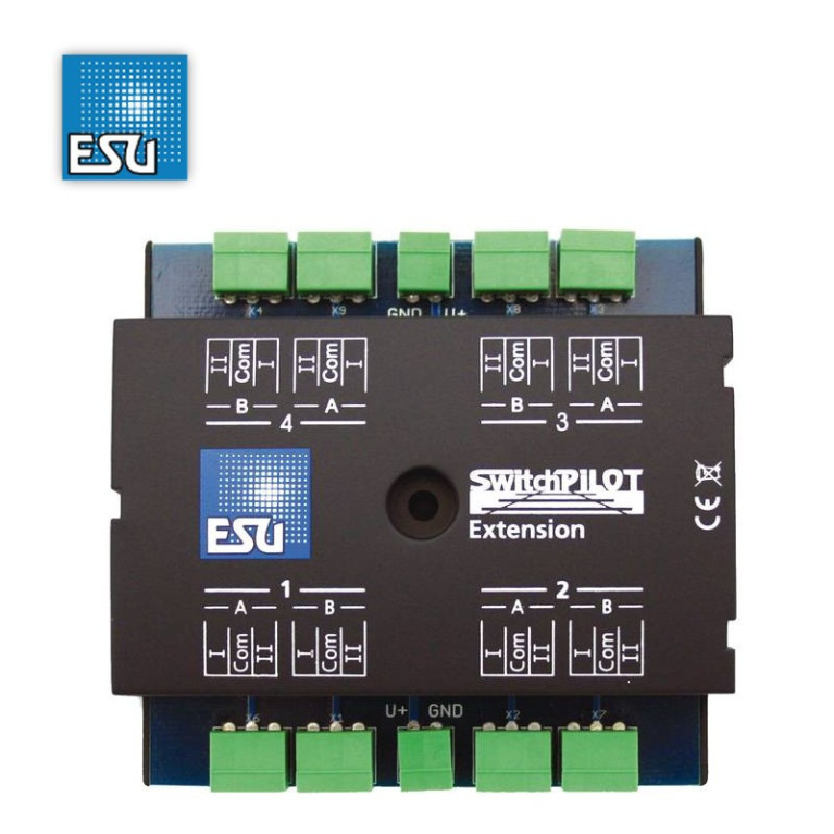 Module extension pour décodeur accessoires SwitchPilot ESU 51801 - Maketis Module extension pour décodeur accessoires SwitchPilot ESU 51801 - Maketis