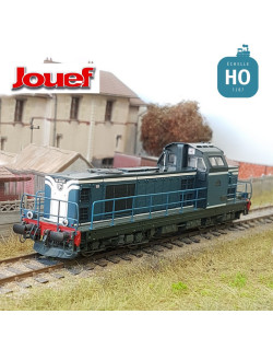 Locomotive Diesel BB 66105 SNCF Bleu/blanc EP III-IV Analogique HO Jouef HJ2391 - Maketis