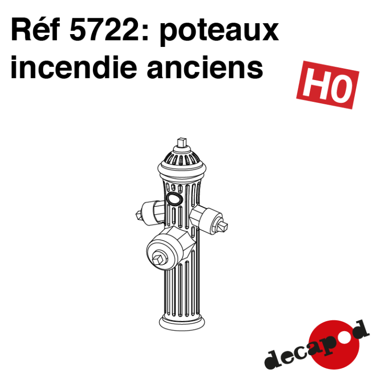 Antike Feuerstellen (2 St) H0 Decapod 5722 - Maketis Antike Feuerstellen (2 St) H0 Decapod 5722 - Maketis