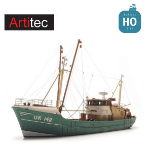 Bateau de pêche de la mer du Nord en Kit HO Artitec 50.146-Maketis