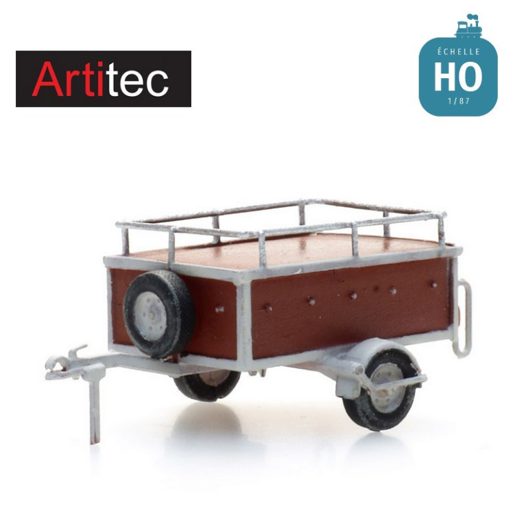 Remorque Westfalia Essen HO Artitec 387.532 - Maketis