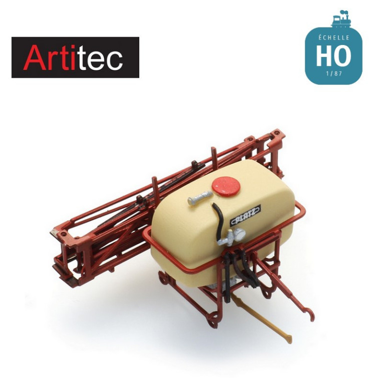 Pulvérisateur à rampe avec attelage trois points HO Artitec 387.540 - Maketis Pulvérisateur à rampe avec attelage trois points HO Artitec 387.540 - Maketis