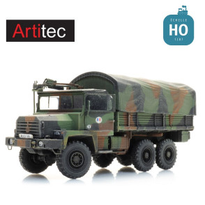 Camion militaire Berliet en Kit HO Artitec 1870174 - Maketis