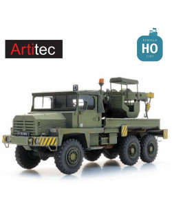 Camion grue militaire Berliet en Kit HO Artitec 1870175 - Maketis