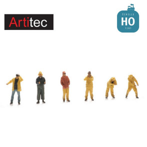 Matelots en mer (6 pcs) en Kit HO Artitec 7875002 - Maketis