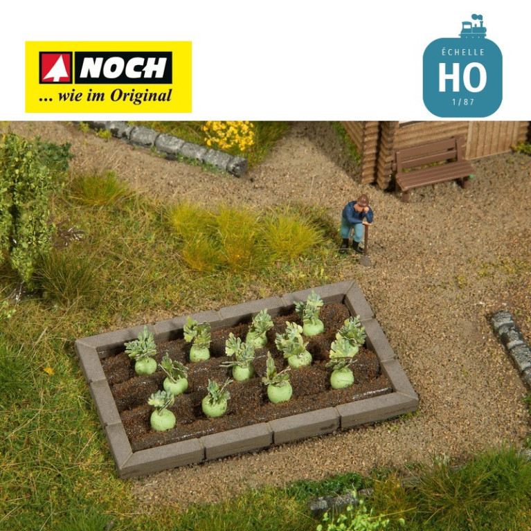 Bordure de potager 2 pcs HO Noch13214 - Maketis Bordure de potager 2 pcs HO Noch13214 - Maketis