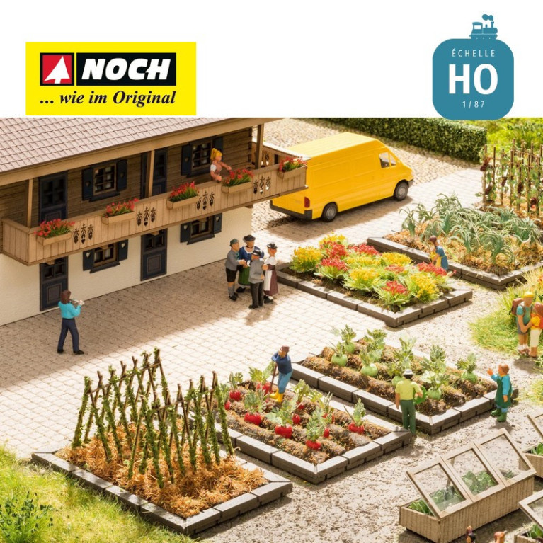 Bordure de potager 2 pcs HO Noch13214 - Maketis Bordure de potager 2 pcs HO Noch13214 - Maketis
