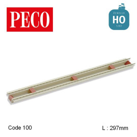 Fosse de visite en kit avec rail code 100 HO Peco LK-56