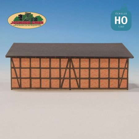 Abri en briques HO Joswood 23019 - Maketis Abri en briques HO Joswood 23019 - Maketis