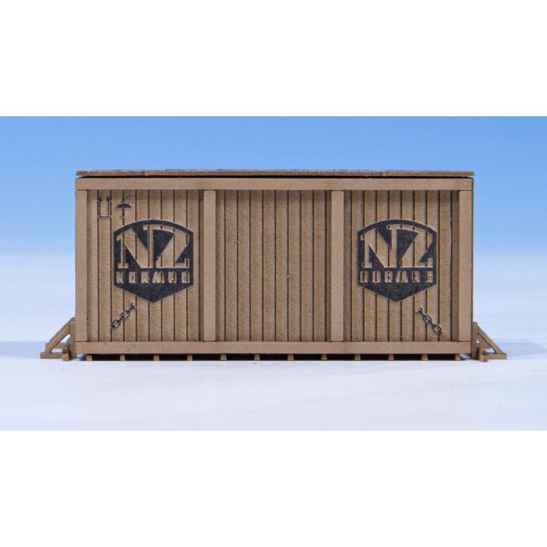 Caisse en bois avec cadre "Normag" HO Joswood 40429 - Maketis Caisse en bois avec cadre "Normag" HO Joswood 40429 - Maketis