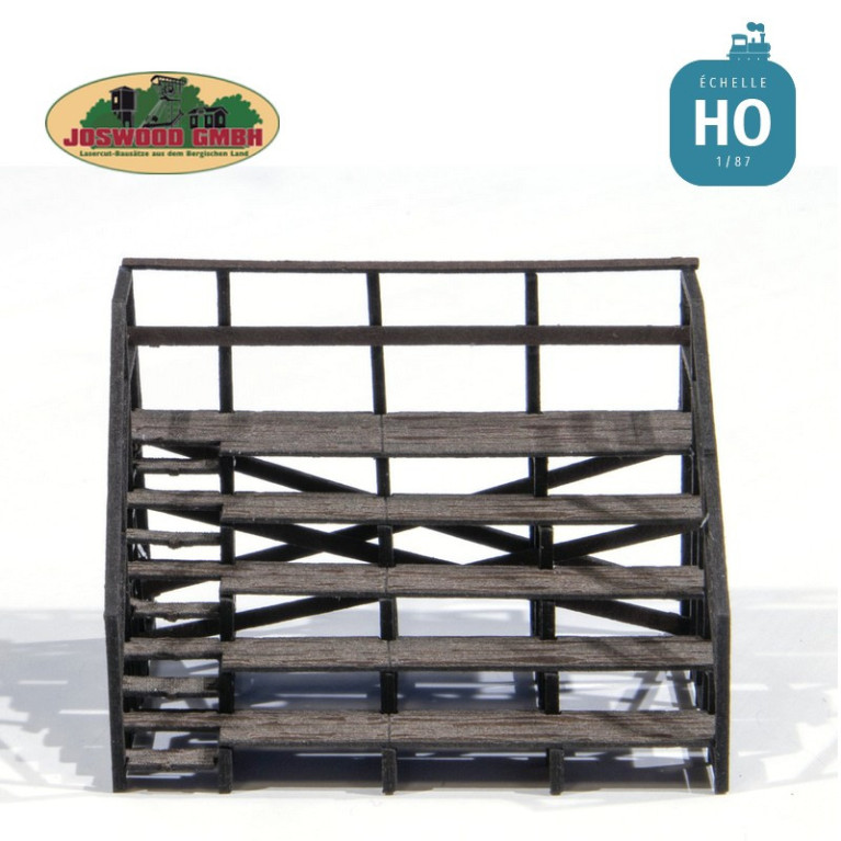 Petite tribune en bois HO Joswood 40440 - Maketis Petite tribune en bois HO Joswood 40440 - Maketis