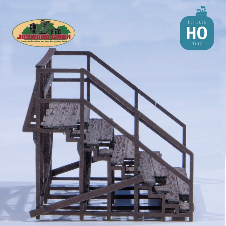 Petite tribune en bois HO Joswood 40440 - Maketis Petite tribune en bois HO Joswood 40440 - Maketis