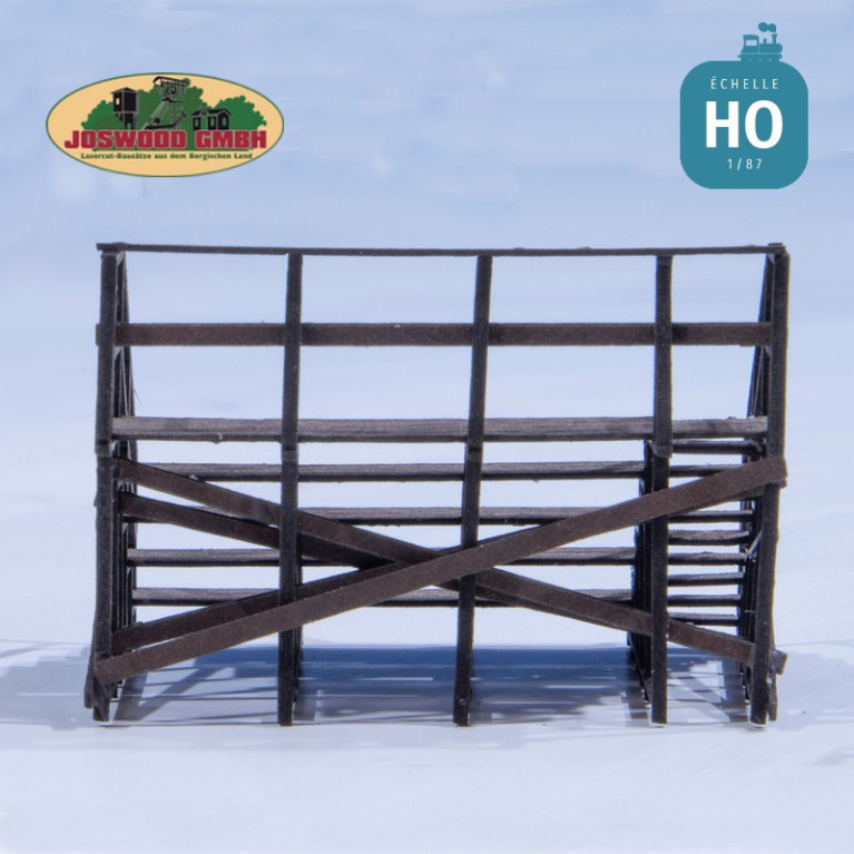 Petite tribune en bois HO Joswood 40440 - Maketis Petite tribune en bois HO Joswood 40440 - Maketis