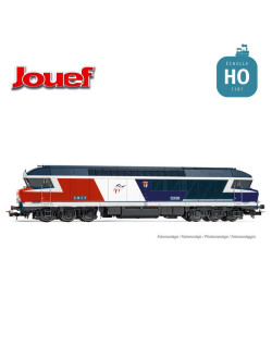 Locomotive diesel CC72030 livrée Tricolore SNCF Ep IV Analogique HO Jouef HJ2605 - Maketis