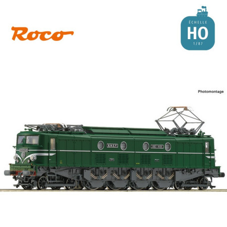 Locomotive électrique 2D2 9128 SNCF Ep IV Digital sonore HO Roco 70471 - Maketis