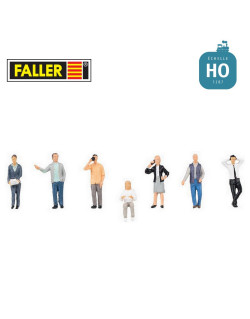 Employés de bureau HO Faller 151651-Maketis