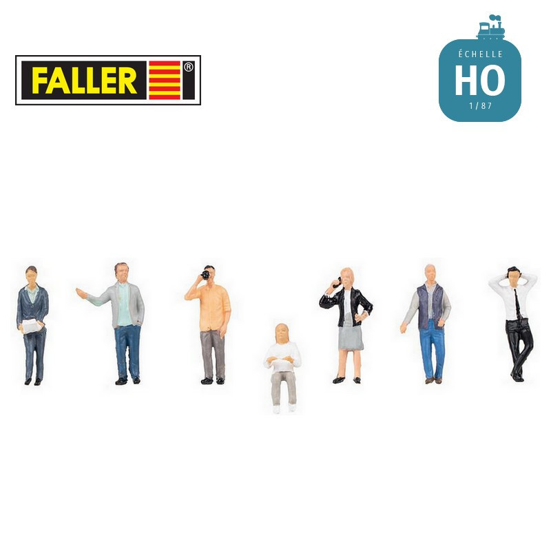 Employés de bureau HO Faller 151651-Maketis