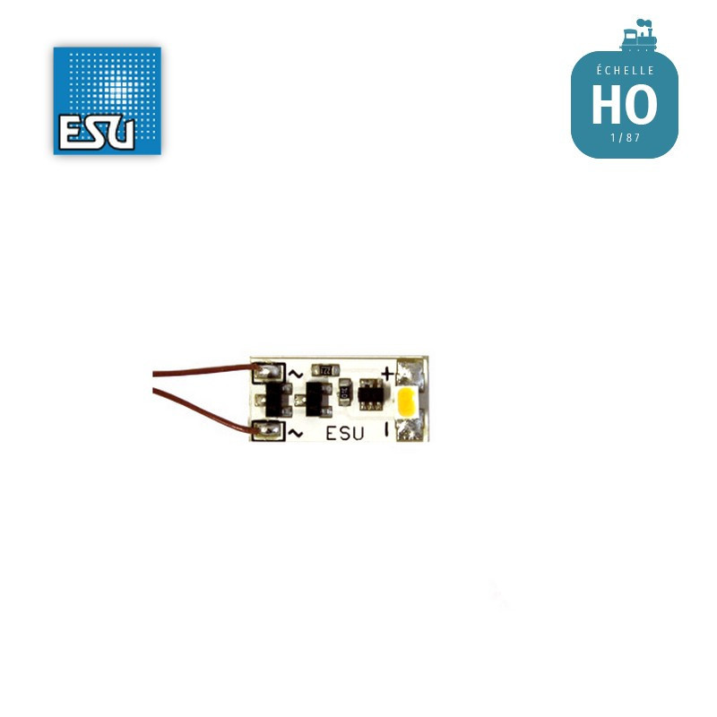 Kit éclairage cabine de conduite ESU 50704 1 Led Blanc-Pur