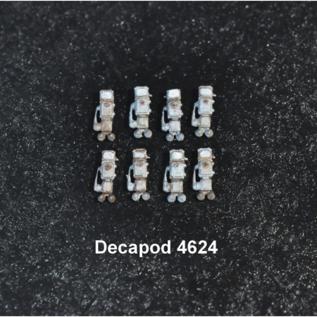 Antikes SNCF-Telefon mit Rufton und Kurbel (8 St) H0 Decapod 4624 Antikes SNCF-Telefon mit Rufton und Kurbel (8 St) H0 Decapod 4624