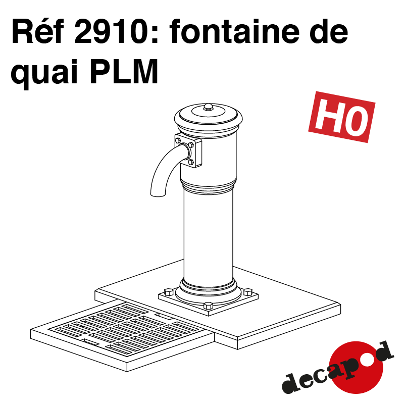 Platform fountain PLM [HO] 2910 - Maketis