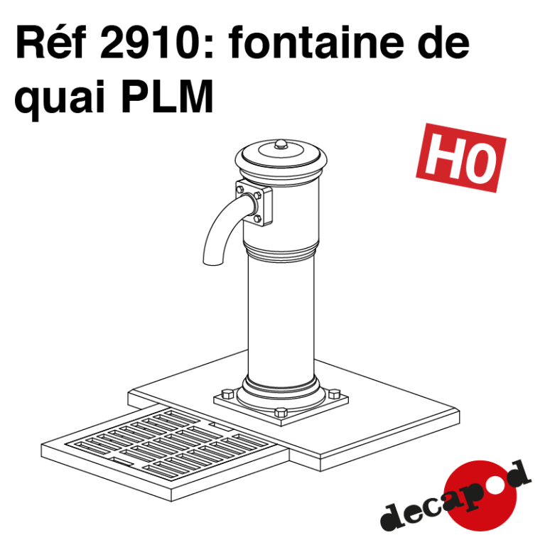 Platform fountain PLM [HO] 2910 - Maketis