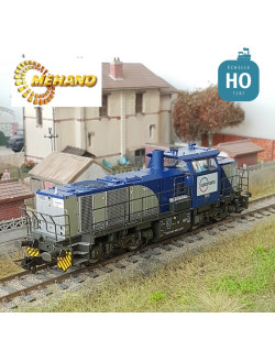 Locomotive Diesel G1040 EUROPORTE Ep IV-V Analogique HO Mehano 90260 - Maketis