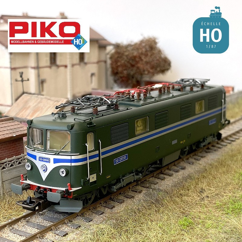 Locomotive électrique CC 20001 Fin de Service SNCF Ep IV Analogique HO Piko 96586-Maketis