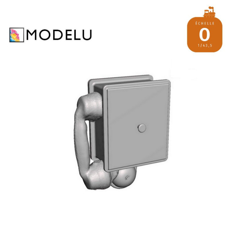 Téléphone poste de signalisation O Modelu 2818-043 - Maketis