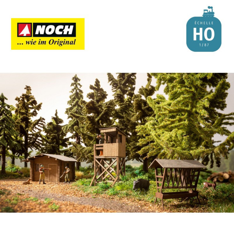 Set de décoration "En forêt" HO Noch 66806 - Maketis Set de décoration "En forêt" HO Noch 66806 - Maketis