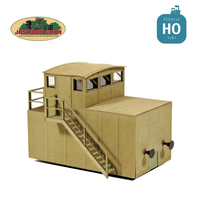 Locotracteur pour cokerie Löschlok HO Joswood 17060 - MAKETIS Locotracteur pour cokerie Löschlok HO Joswood 17060 - MAKETIS