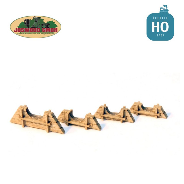 Support de conduite 14 mm HO Joswood JW40049 - MAKETIS Support de conduite 14 mm HO Joswood JW40049 - MAKETIS