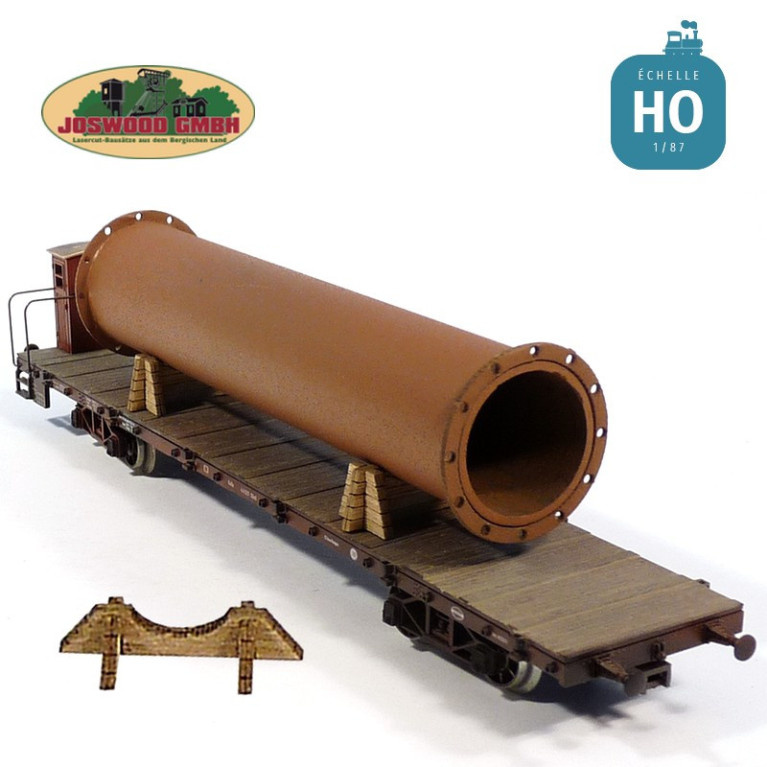 Support de conduite 25 mm HO Joswood 40052 Support de conduite 25 mm HO Joswood 40052