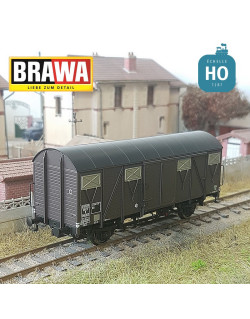 Wagon couvert K SNCF Ep III HO Brawa 50109 - Maketis