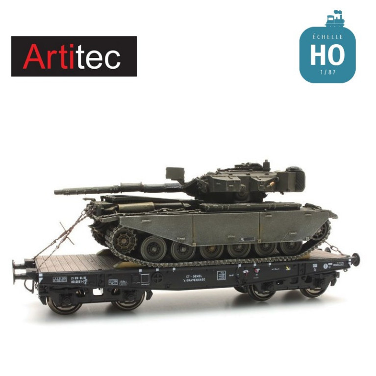 Chaînes pour chargement de transport militaire HO Artitec 387.300-Maketis
