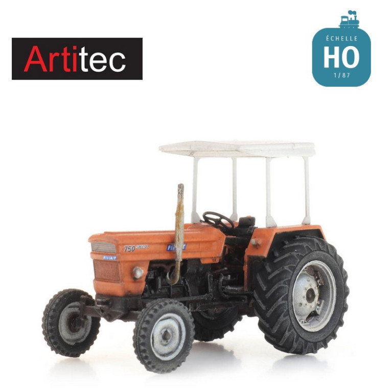 Tracteur Fiat 750 HO Artitec 387.445-Maketis Tracteur Fiat 750 HO Artitec 387.445-Maketis