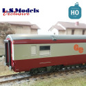 Voiture Grill express rouge/gris, logo GE orange EP IV HO LS Models 40154 - Maketis