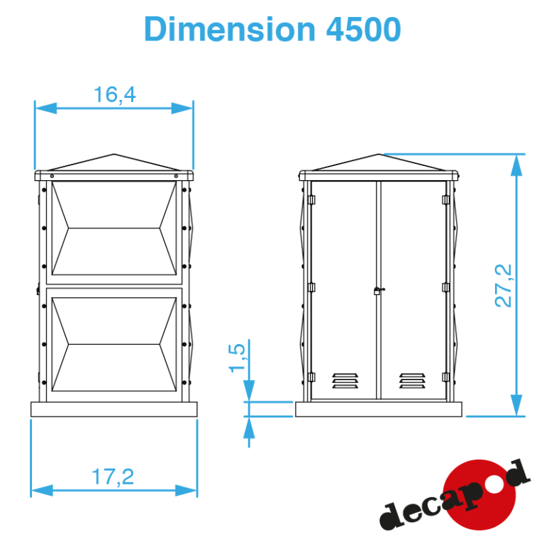 Asbestos-cement electrical healer H0 Decapod 4500 - Maketis Asbestos-cement electrical healer H0 Decapod 4500 - Maketis