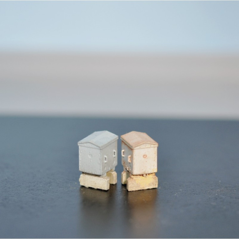 Metallische Batteriekästen PM HO Decapod 4538 - Maketis Metallische Batteriekästen PM HO Decapod 4538 - Maketis