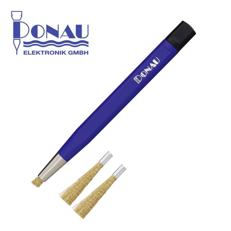 Stylo de nettoyage GPM2 + 2 brosses en laiton 4mm Donau GPM4 - Maketis Stylo de nettoyage GPM2 + 2 brosses en laiton 4mm Donau GPM4 - Maketis