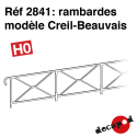 Geländer Modell Creil-Beauvais H0 Decapod 2841 - Maketis
