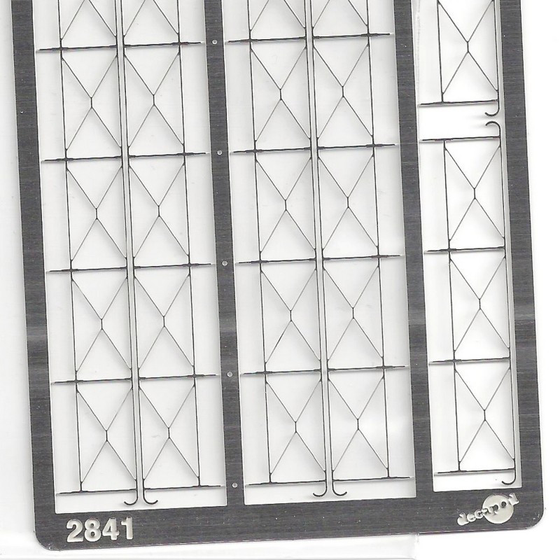 Railings model Creil-Beauvais H0 Decapod 2841 - Maketis