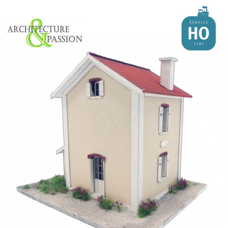 Maison de PN EST type Gare de Doulevant-le-Château HO Architecture & Passion 871023 - Maketis Maison de PN EST type Gare de Doulevant-le-Château HO Architecture & Passion 871023 - Maketis