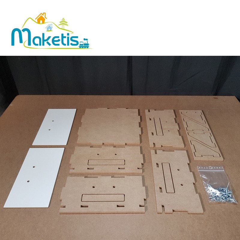 Easy Module Maketis carré faible profondeur 29,5x29,5 cm MOD60000  - Maketis