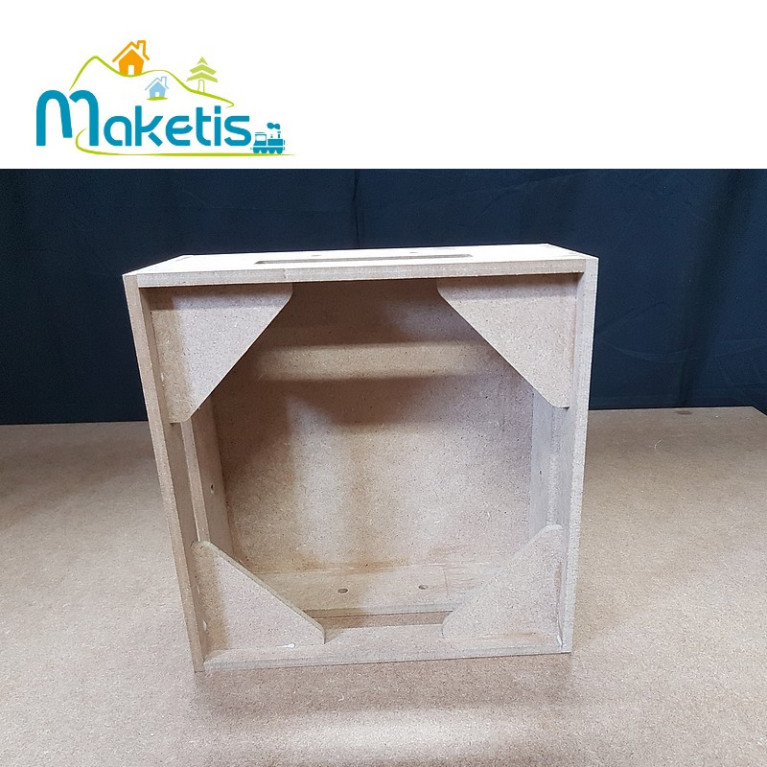 Easy Module Maketis carré faible profondeur 29,5x29,5 cm MOD60000 - Maketis Easy Module Maketis carré faible profondeur 29,5x29,5 cm MOD60000 - Maketis