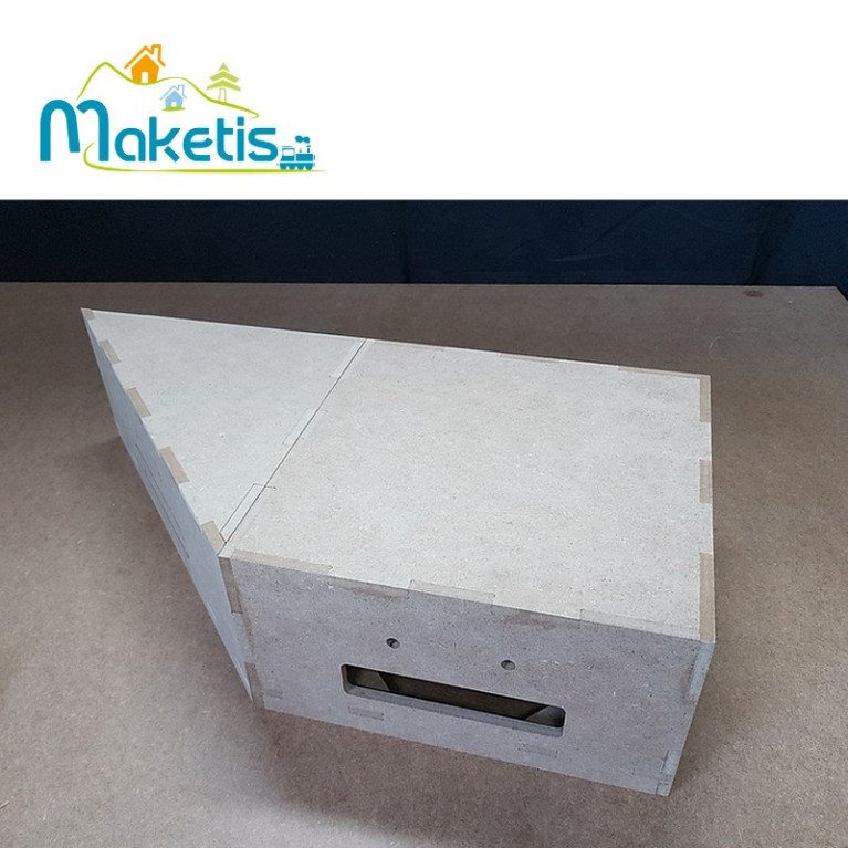 Easy Module Maketis carré faible profondeur 29,5x29,5 cm MOD60000  - Maketis